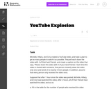 A-SSE.4 YouTube Explosion