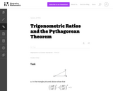 F-TF Trigonometric Ratios and the Pythagorean Theorem