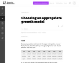 F-LE Choosing an appropriate growth model