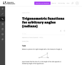 F-TF Trigonometric functions for arbitrary angles