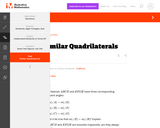 G-SRT Similar Quadrilaterals