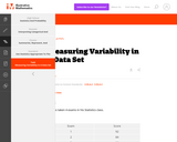 S-ID Measuring Variability in a Data Set