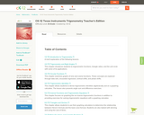 Trigonometry - TI Activities (Teacher's Edition)