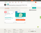Subtracting Capacities in Compound Units English Units