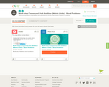 Multi Step Compound Unit Addition Metric Units Word Problems