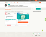 Subtract Weights in Grams Applications