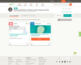 Multi Step Division Problems with Compound Units