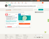Multi Step Adding and Subtracting Compound Units Metric Units