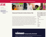 Classroom Protocols in Action: Science Talk