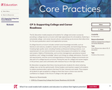 CP 3: Supporting College and Career Readiness