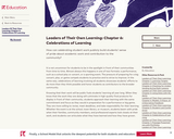 Leaders of Their Own Learning: Chapter 6: Celebrations of Learning