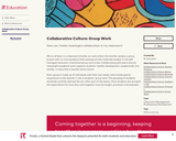Collaborative Culture: Group Work