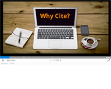 Why Cite?