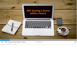 APA: Quoting a Source within a Source