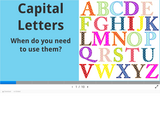 Capital Letters-When To Use Them