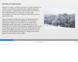 6.3 The Ethics of Cyberwarfare