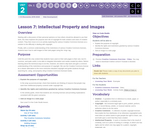 CS Discoveries 2019-2020: Web Development Lesson 2.7: Intellectual Property and Images