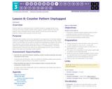 CS Discoveries 2019-2020: Interactive Animations and Games Lesson 3.8: Counter Pattern Unplugged