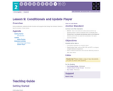 CS In Algebra 2.9: Conditionals and Update Player