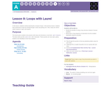 CS Fundamentals 1.9: Loops with Laurel