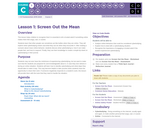 CS Fundamentals 3.1: Screen Out the Mean