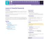 CS Fundamentals 3.2: Powerful Passwords