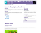 CS Fundamentals 6.8: Changing Variables with Bee