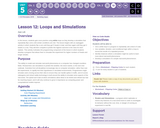 CS Principles 2019-2020 5.12: Loops and Simulations