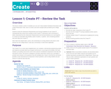 CS Principles 2019-2020 7.1: Create PT - Review the Task