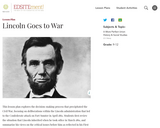 Lincoln Goes to War