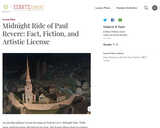 Midnight Ride of Paul Revere: Fact, Fiction, and Artistic License