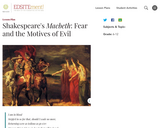 Shakespeare's Macbeth: Fear and the Motives of Evil