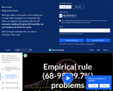 Statistics: CK12.org Normal Distribution Problems: Empirical Rule