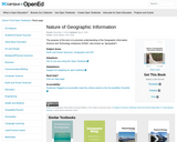 Nature of Geographic Information Systems