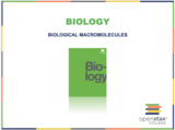 Biology I Course Content, Biological Macromolecules, Biological Macromolecules Resources