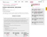 Pre-Calculus Course Content, 14. Systems of Equations, Systems of Linear Equations - Matrix Inverse