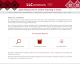 LLC Commons: Open Resources for Online Teaching in Slavic