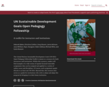 UN Sustainable Development Goals Open Pedagogy Fellowship