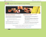 Spanish Proficiency Training Website