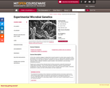 Experimental Microbial Genetics, Fall 2008