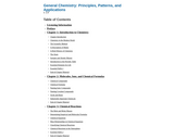 General Chemistry: Principles, Patterns, and Applications