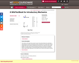 A WikiTextBook for Introductory Mechanics, Fall 2009