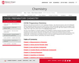 CH150: Preparatory Chemistry