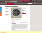 Dynamics of the Atmosphere, Spring 2008