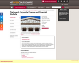The Law of Corporate Finance and Financial Markets, Spring 2004
