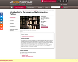 Introduction to European and Latin American Fiction, Fall 2006