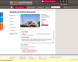 Analysis of Historic Structures, Fall 2004
