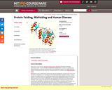 Protein Folding, Misfolding and Human Disease, Fall 2004