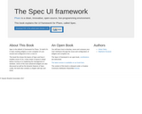 The Spec UI framework