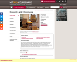 Economics and E-commerce, Fall 2014